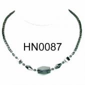 Hematite Beads Stone Chain Choker Fashion Women Necklace